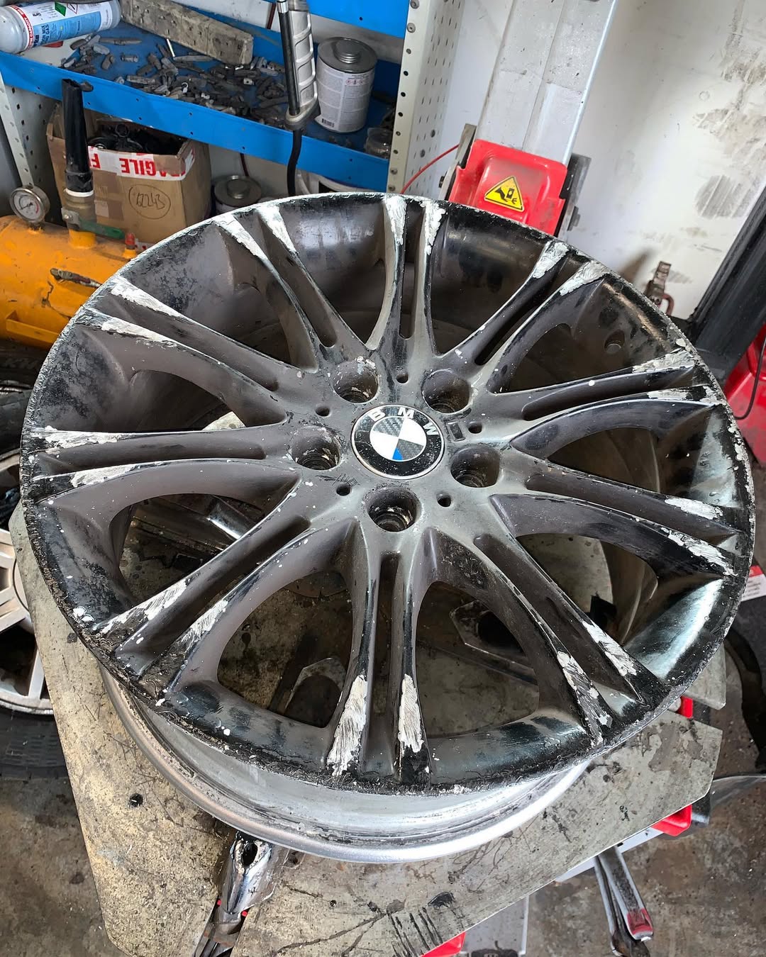 Before Alloy Refurbishment In Staines-Upon-Thames